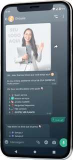 Modelo de chatbot para empresas de serviços